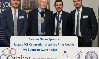 Catalyst Sponsor Fastest ACII Completion at the Jubilee Prize Awards