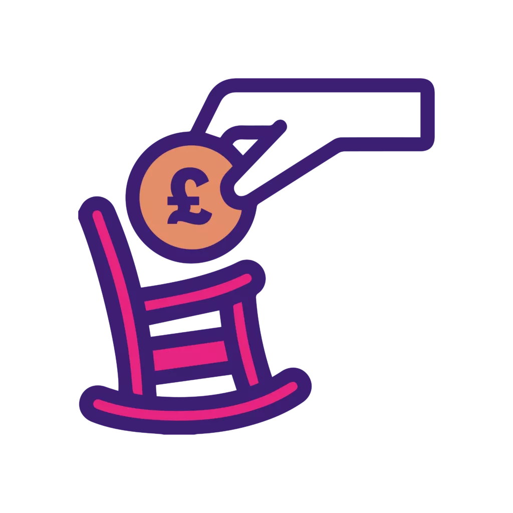 Company pension icon