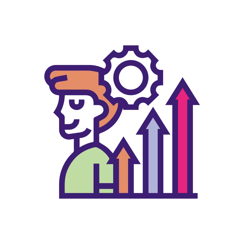 Opportunity to progress and develop your skills icon