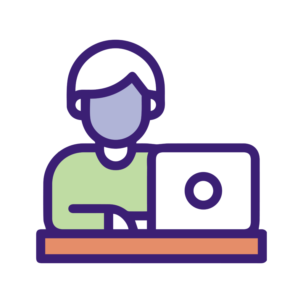 Work from home (Hybrid Model) icon