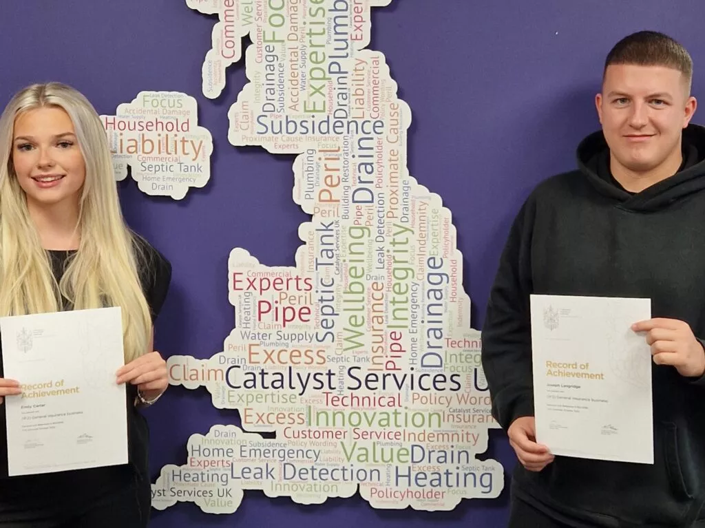 Catalyst Apprentices Emily Carter Joe Langridge