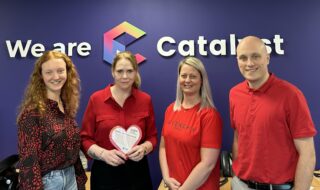 Catalyst colleagues Wear Red to help seriously ill children