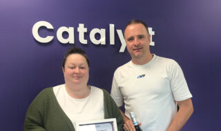 Gemma does the double – she win’s a second Kudos Award