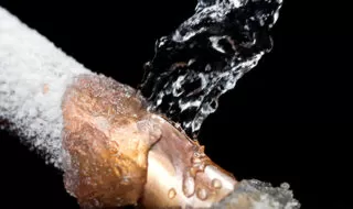 What to do if your water pipes freeze or your drains flood