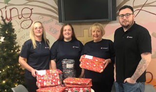 Catalyst colleagues deliver Christmas cheer to local children