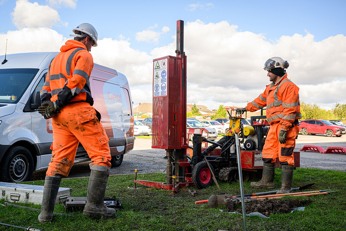 Borehole drilling - Catalyst Services UK