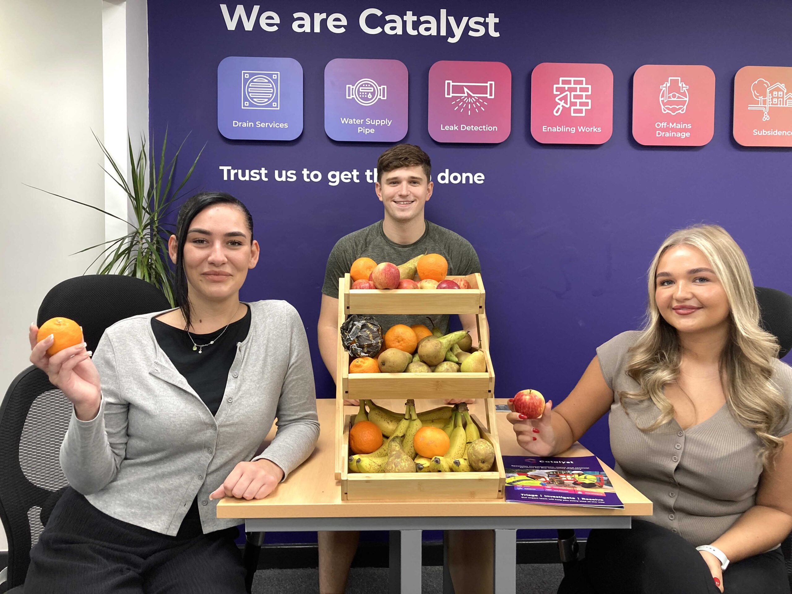 Like a healthy snack? Come and work at Catalyst!