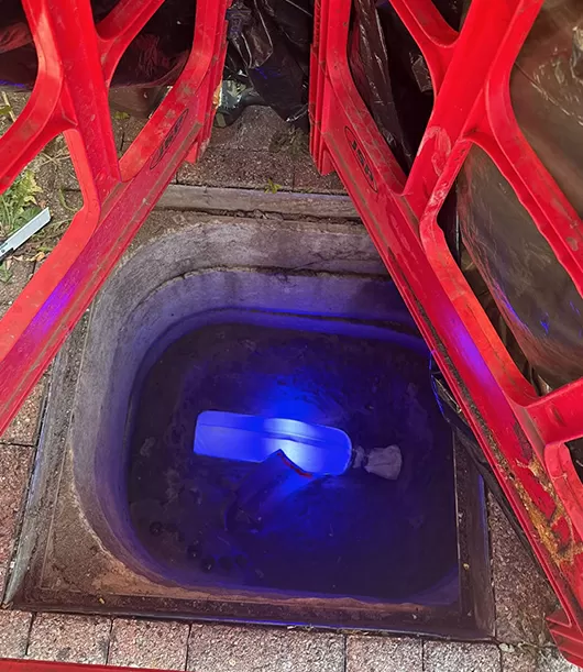 LED light CIPP lining